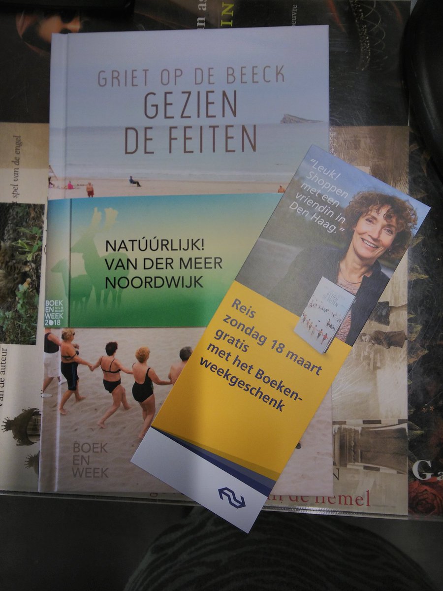 Zondag gratis reizen met de trein en je boekenweekgeschenk. Vandaag krijg je het geschenk in de boekhandel bij aankoop van een boek!