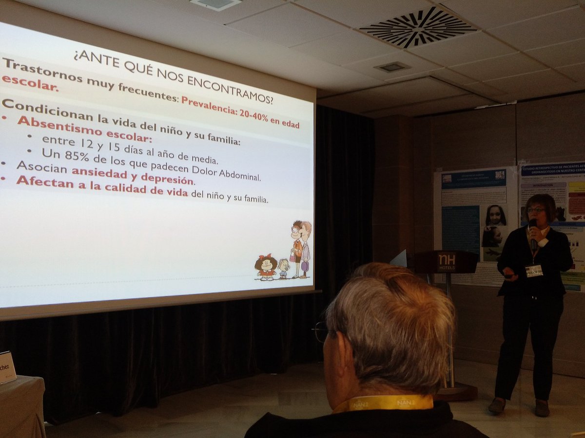 Mesa redonda "Trastornos funcionales digestivos" Dra Ma Angeles Gómez #Yecla #SPSE2018