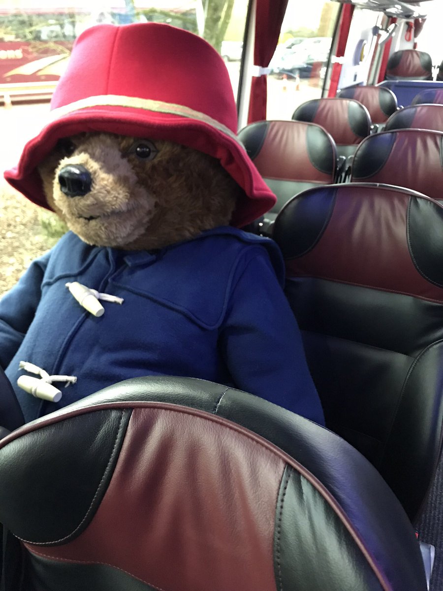 alba_travel's tweet photo. We have had a very hungry bear on our coach today @DalemainMansion @PenrithOrange #PenrithGoesOrange @paddingtonbear https://t.co/5fa5SafFs6