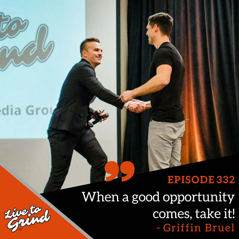 KeysToTheCrowd's tweet photo. “When a good opportunity comes, take it!” - Griffin Bruel https://t.co/GTFvYbLvJA https://t.co/kQx5xgXjVa