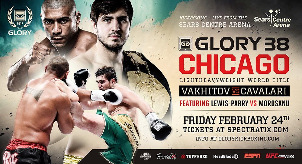 fightnet's tweet photo. Tune in at 1 p.m. ET to catch the replay of #GLORY38 Chicago and SuperFight Series on @fightnet! https://t.co/XTA8gifPSD