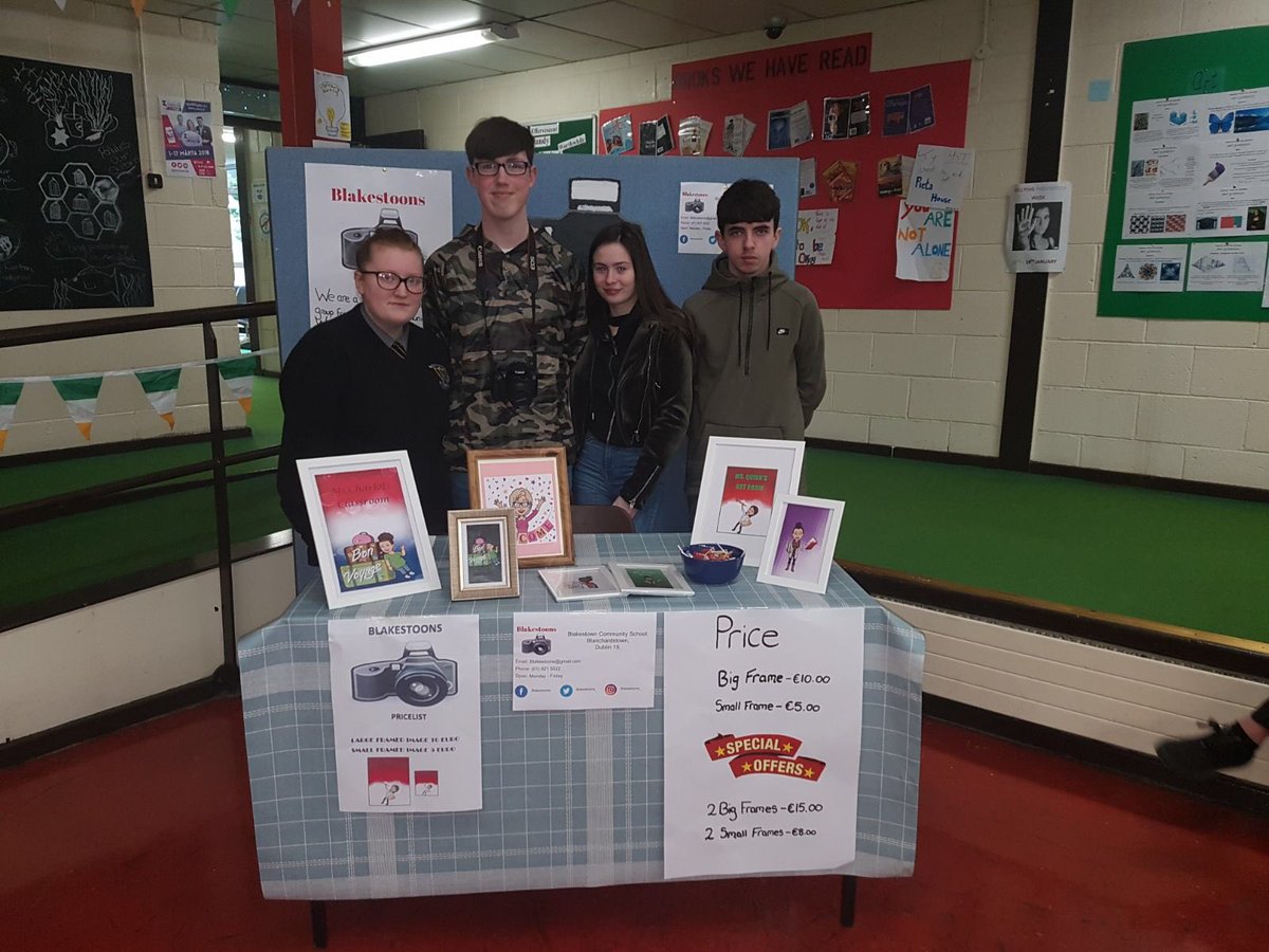 fingalsea's tweet photo. Lovely to see our reigning champions @Sticksnstonesty still going strong at yesterday’s enterprise day in @BlakestownCS 🏆😎 https://t.co/Lpjb9ang59