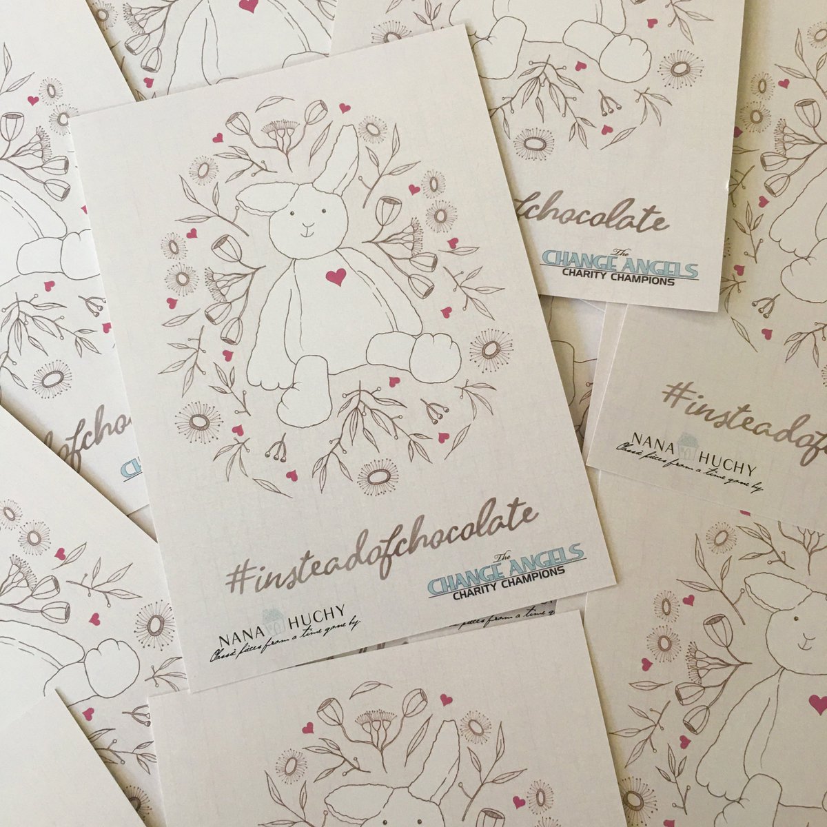 TheChangeAngels's tweet photo. #insteadofchocolate you can buy a comfort bunny for a child admitted to hospital with injuries from abuse or neglect. We'll send you a special thank you card. 100% of profits will go to @BraveheartsInc #choosekind #changeangels https://t.co/MXc8Iw61SI