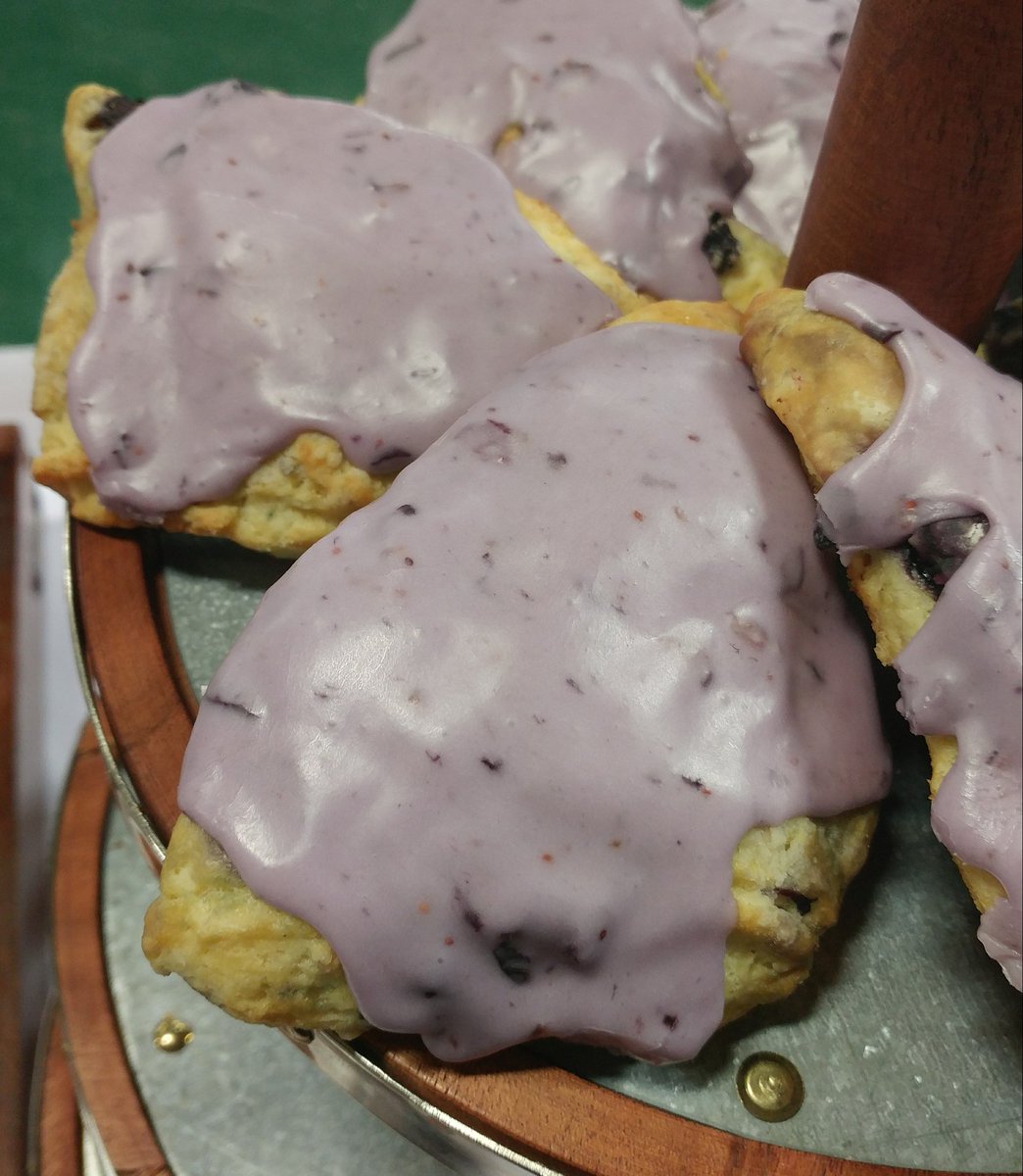 We have added Blueberry Rose Scones to our <a href="/broadwaymkt/">The Broadway Market</a> menu this weekend! #blueeyedbaker #bakersgonnabake #BroadwayMarket #shoplocal #buffalove