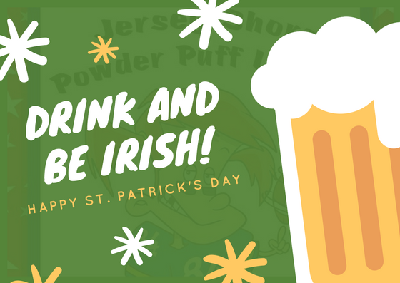 JSPowderPuff's tweet image. Happy #StPatricksDay2018!