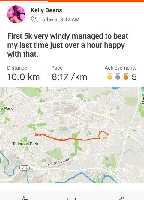 kellydeans3003's tweet photo. 10k run #happy #healthy #wellbeing #commited #improvin https://t.co/z3NabKGURi