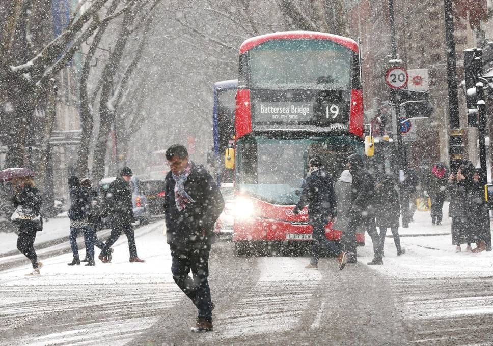 Mel_Chizedek's tweet image. #Wicca #Wars: 'Beast from the East 2.0' brings snow to London as Met Office extends amber alert across swathes of Britain buff.ly/2pi4g18 - #Weather #News procured by #HNG