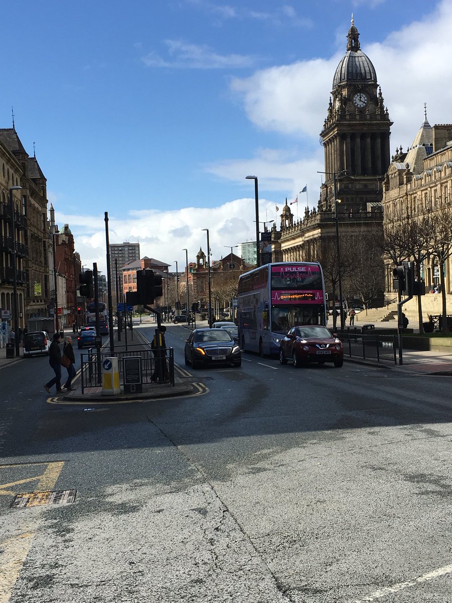 LeedsEurope's tweet image. This is The Headrow, #Leeds, right now. In exactly one week’s time this space will be filled with people demanding the Final Say on #Brexit. Be one of them! 
#GreatNorthernMarch 
leedsforeurope.org