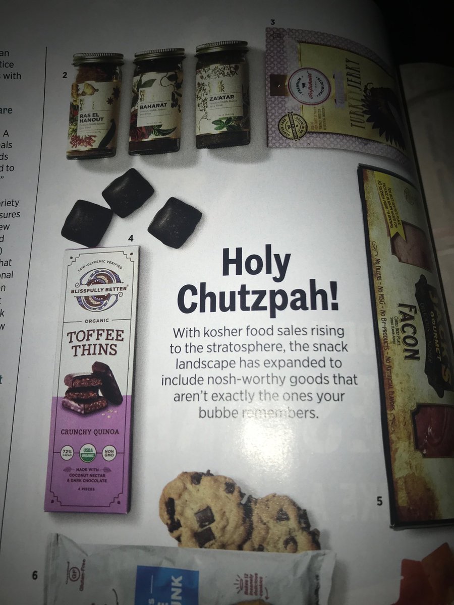 Our Crunchy Quinoa Toffee Thins in April issue <a href="/WomensHealthMag/">Women's Health</a> 💕