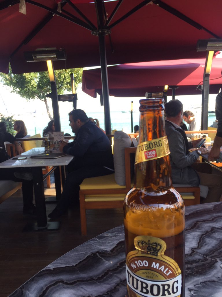 Mersin marinadan selamlar... güneşli yazın habercisi bir gün ...