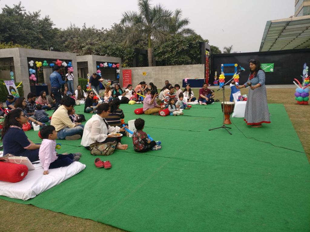 PartyZebra_PZ's tweet photo. #PartyZebra ensured that all the #Kids along with their parents had a great sundowner at the Music Together Spring Fest. From capturing picture perfect moments to planning tons of exciting activities for everyone, #party zebra made sure that it was full of #fun and laughter. https://t.co/XMer1UXELl