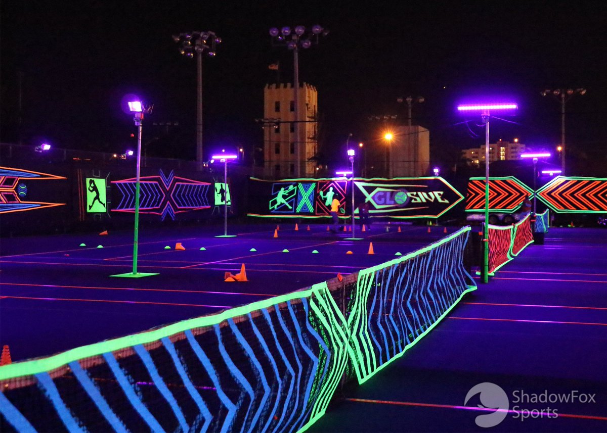 TruthNTennis's tweet photo. Congratulations USTA and the City of Miami on an exciting XGLO Tennis event last night at Moore Park. @usta @USTAFlorida #tennis @PalmettoBayVlg https://t.co/7DlTiPe1A2
