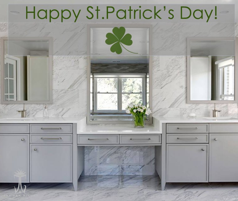 JGilmerKB's tweet photo. Happy St. Patrick’s Day!
#JGKB #KitchenDesign #StPatricksDay https://t.co/VVyBhGnazF