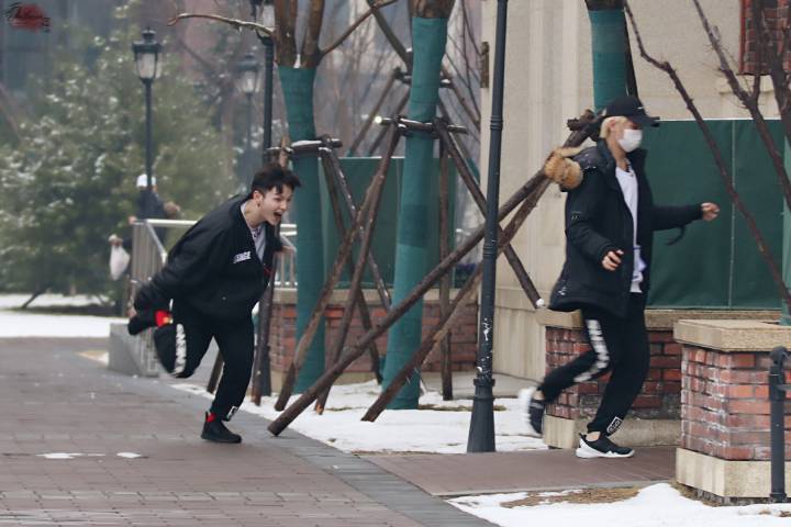 urdaisyisme's tweet image. Justin and xingjie on love-hate relationship wkwkw 

#zhuxingjie #xingjie #JUSTIN #HuangMingHao #HuangJustin #IdolProducer
