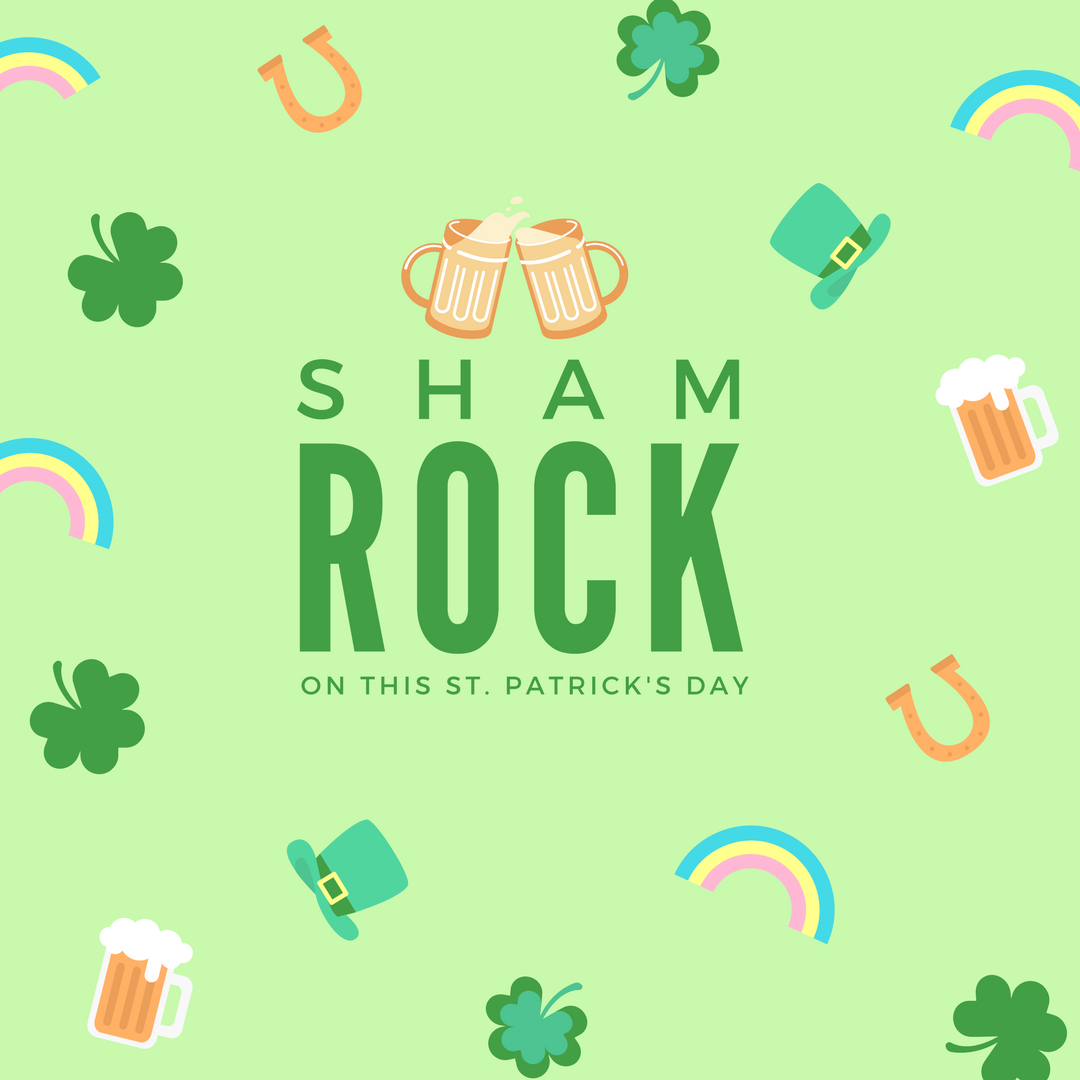 Wishing you a bit of Irish luck today! Happy St. Patrick’s Day!