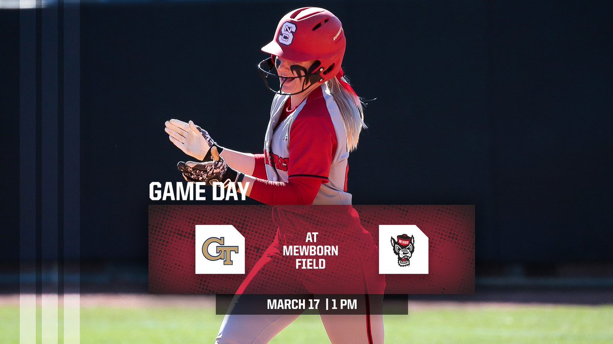 PackSoftball's tweet photo. #PackSB will look to even the series today with Georgia Tech https://t.co/ikdaUeebzq