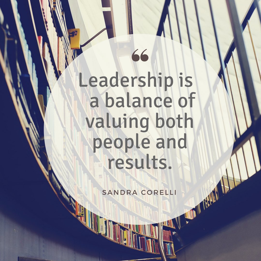 How are you balancing?  Pay attention to your daily actions and words. #leadership #peoplefirst #culture