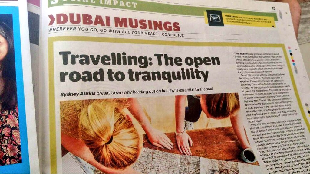 Sydney Atkins 😷 (@sydneydxb) on Twitter photo If you happen to pick up today's <a href="/KTCityTimes/">City Times</a> do check out my article. Link available tomorrow.
@hikerbible @Jwilliams0804 If you happen to pick up today's <a href="/KTCityTimes/">City Times</a> do check out my article. Link available tomorrow.
@hikerbible @Jwilliams0804