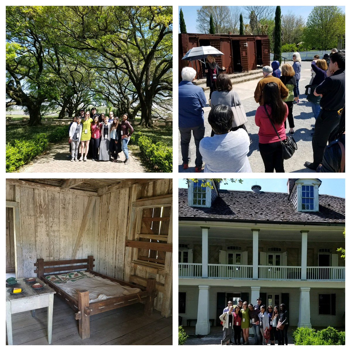 NDMinistry's tweet photo. The New Orleans pilgrims visited the Whitney Plantation, a site that has historically preserved a southern planatation and uses it as a memorial for the lives of slaves lost, misused, and forgotten. #NDPilgrimage https://t.co/vqWhN7qaIe