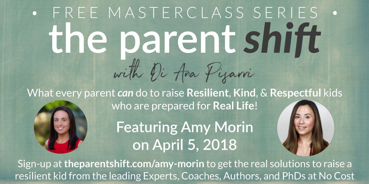 Sign up for a free Masterclass on parenting! You'll get to hear from lots of great parenting experts and I'll share the 13 Things Mentally Strong Parents Don't Do theparentshift.com #parenting