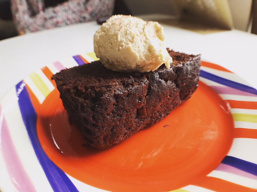 greendaysLIV's tweet photo. We also have this Irish treat! #veganstoutcake with a big dollop of vegan Irish whipped cream 🍀🇨🇮#veganbaking #stpatricksday #greendays #greendayscafe #larklane https://t.co/vPxrA51ZDR