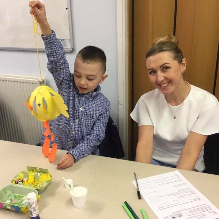 Adult_college's tweet photo. #GetCreative is underway! Check out the bouncing chicks from Family Learning Spring Crafts. Spaces still available on some of our free workshops. Click for details https://t.co/fBTuIIMErx #GetCreativeUK #FamilyLearning @Adult_college https://t.co/8ML1GB87mv