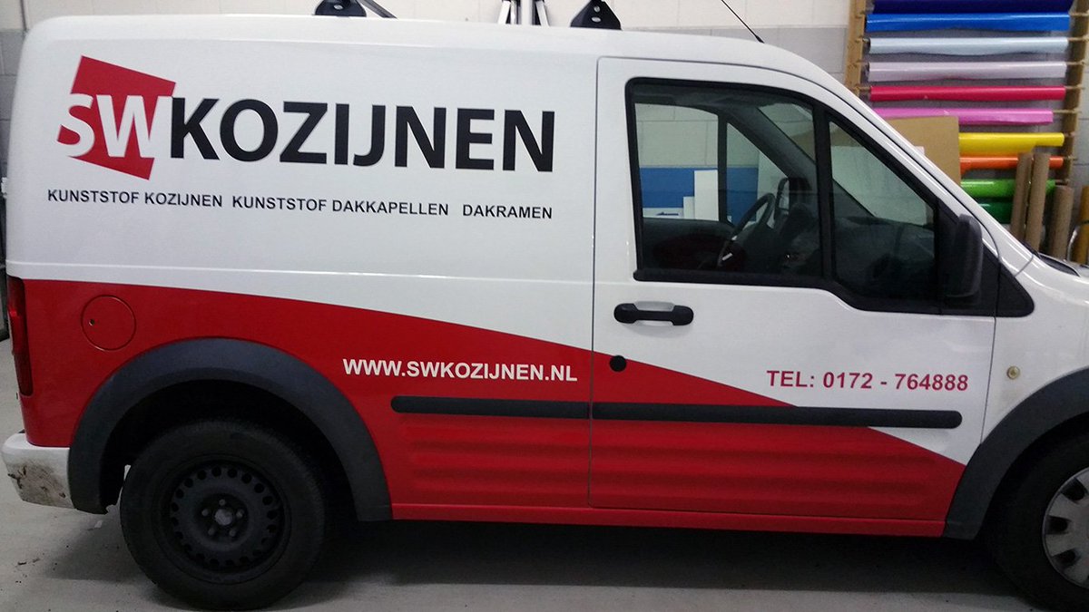 belettering SW Kozijnen