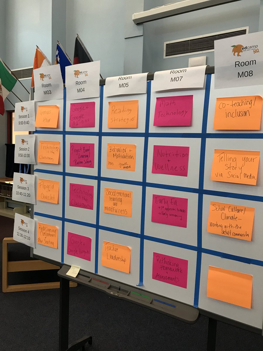 Here we go! #edcampnq