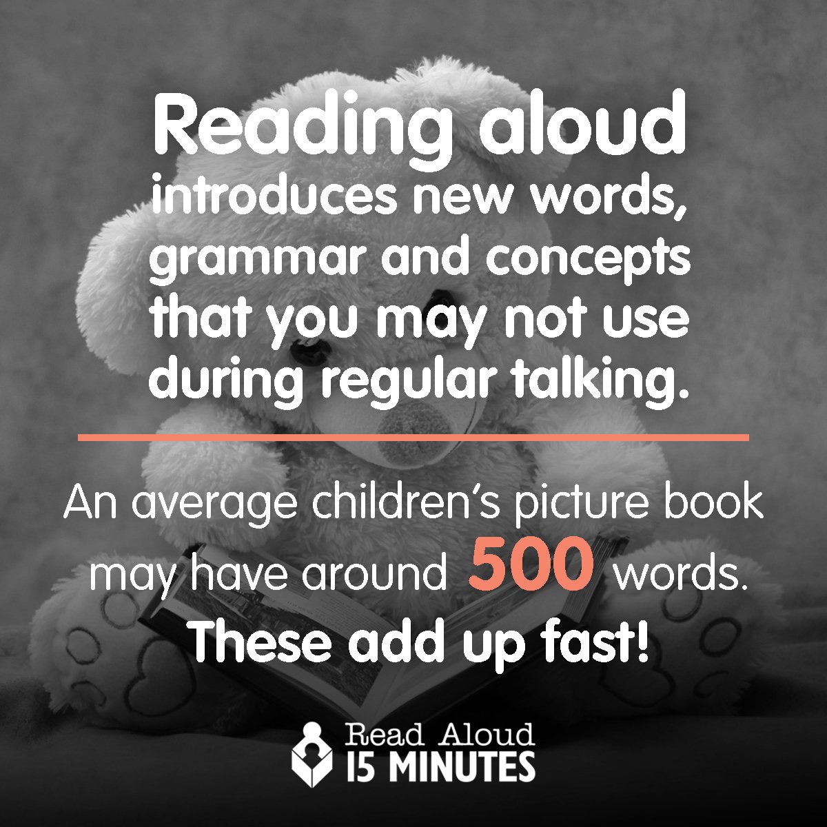 Those words add up fast! #readaloud15