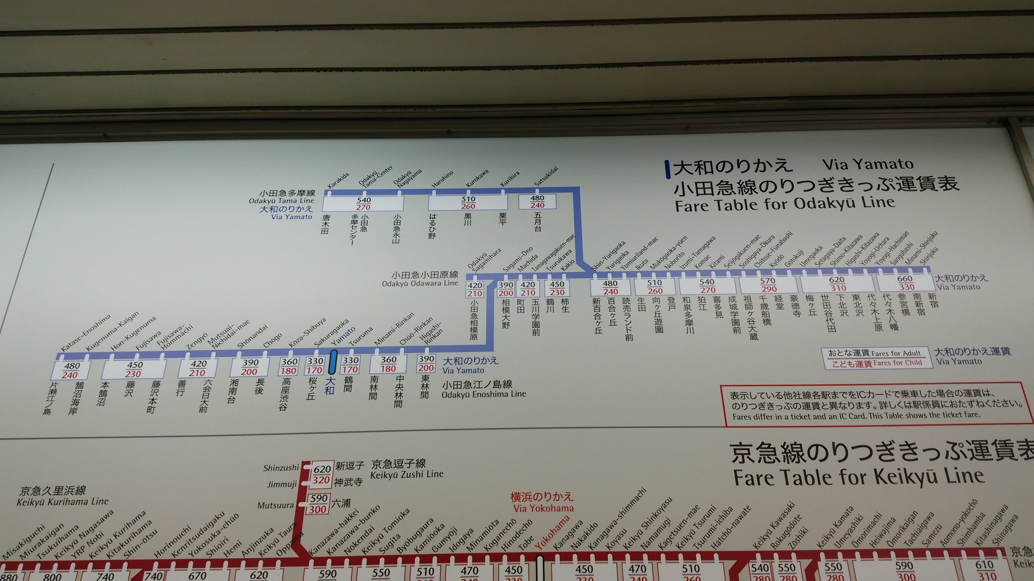 「海老名のりかえ　小田急線　大和のりかえ　　相鉄線」 案内板　相模鉄道　看板 海老名のりかえ 小田急線 大和のりかえ 相鉄線」 案内板 相模