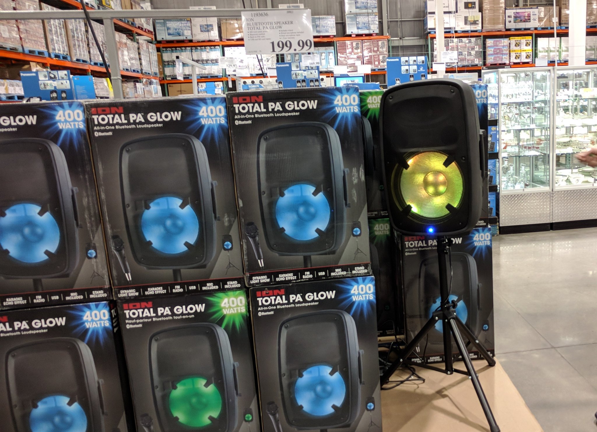 Ion speaker hotsell 400 watts costco