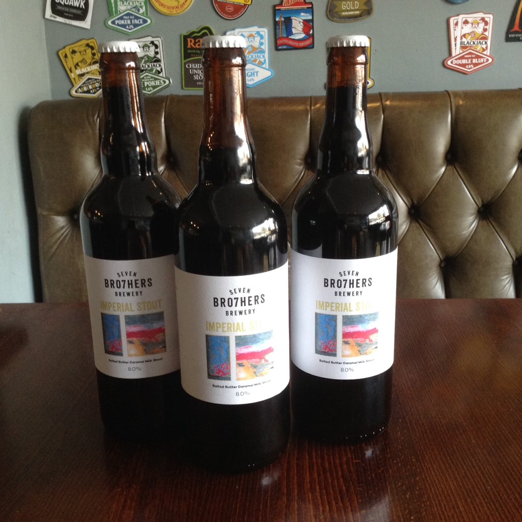 maltdogmonton's tweet photo. Why not pop down to our @SEVENBRO7HERS event this Thursday. We will have the delightful imperial stout for sale in bottles and on tap! https://t.co/AW8m4b0V9S