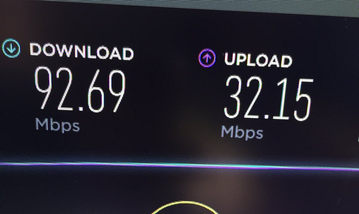 wirklichsteve's tweet photo. Neuer Router und immer noch ne stolze Verbindung! 👌👌 https://t.co/g4FJhOXuMJ