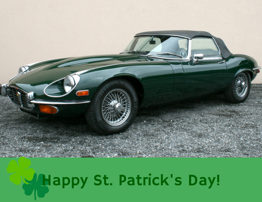 SuperSudsBonita's tweet photo. Happy St. Patrick's Day from all of us at Super Suds!
#supersuds #carwash #autorepair #jaguar #classiccar #stparticksday #stpattys #greenbeer #greencar #customcar #fullservice #mechanic #paintjob #sportscar #convertible #naples #bonita #luxurycar #suv #restoredcar #mercedes #swfl https://t.co/S4tt33gOFX