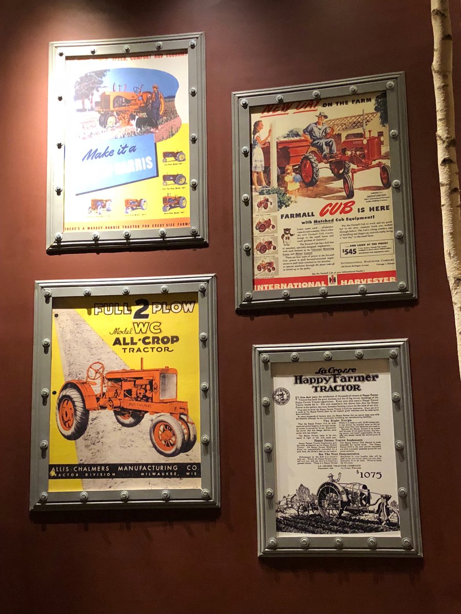 RSD6_LPS_Supt's tweet photo. Old tractor advertisements at Mohegan Sun. @WamogoFFA #isitgametime? https://t.co/oJrqhtzI0a