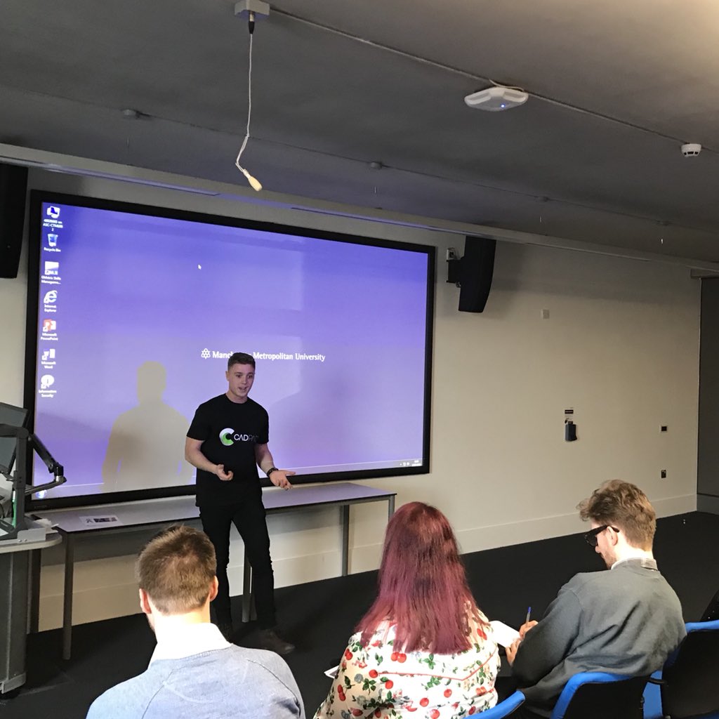 CADPAD3d's tweet image. Our CEO @MasonRowbottom pitching @CADPAD3d at the @WhatNextMCR conference. #WNC18 #CADPAD #CADPAD3D #3d #3dmodel #3dmodelling #3dprinting #augmentedreality #virtualreality #mixedreality
