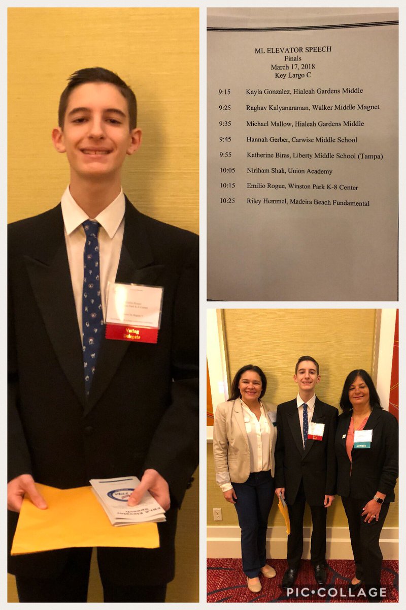 builtacademy's tweet photo. FBLA ML Elevator Speech FInals🎉@WinstonParkK8 @SoniaSamaroo #FBLA2018 https://t.co/6REKl6HQ1b