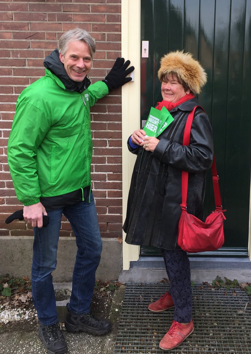 Koud! Maar leuke gesprekken. Geen bezoek gehad en wil je toch wat meegeven voor #GR2018? Laat het ons weten!