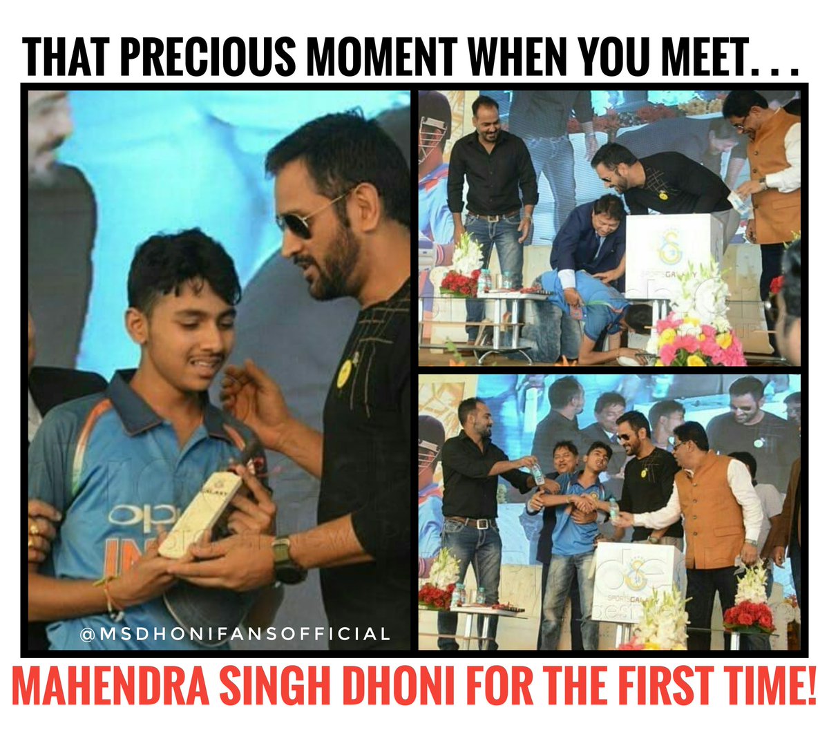msdfansofficial's tweet photo. We are not just his fans, but his Devotees!😍😎
.@msdhoni https://t.co/IFn3MpmqWi