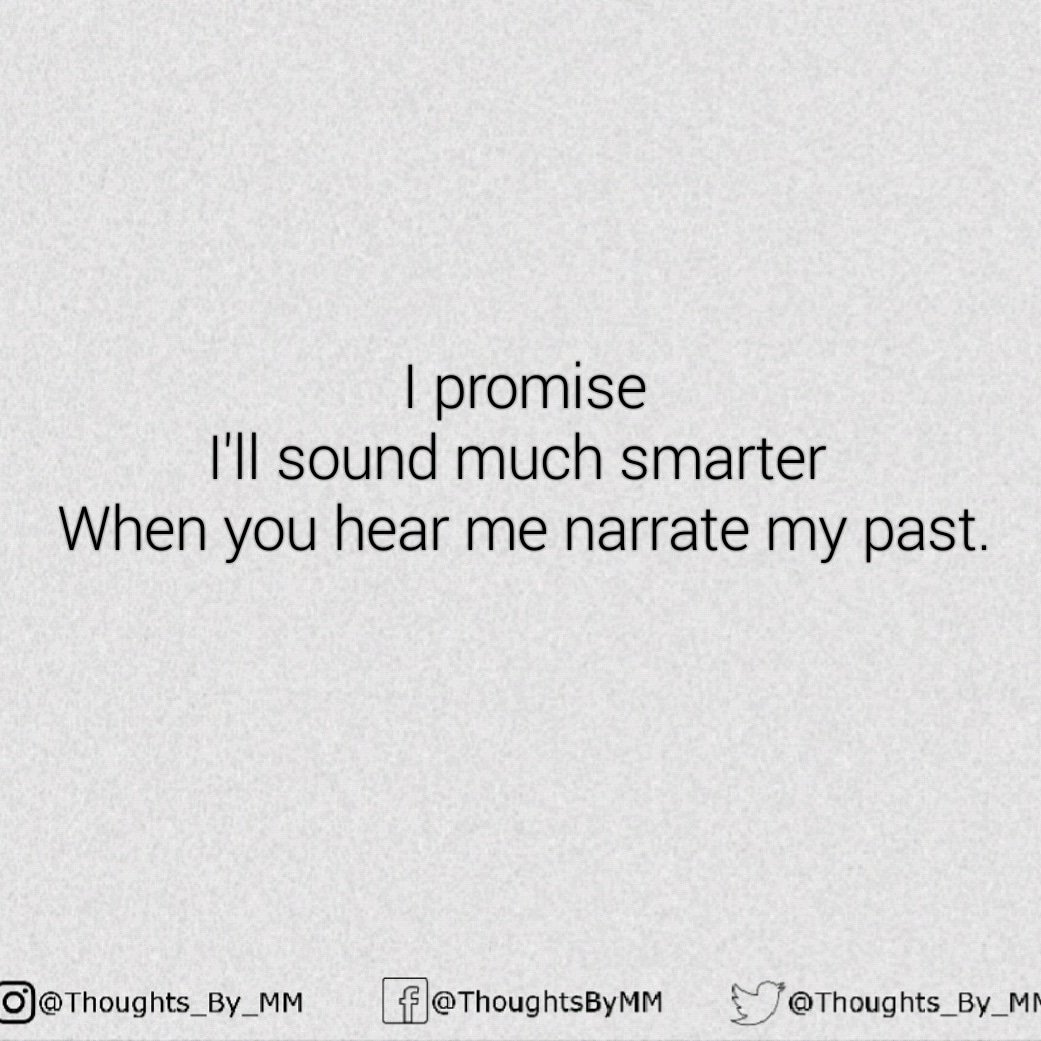 Thoughts_By_MM's tweet photo. #shortpoem #micropoetry #micropoem #haiku #smart #past #narrate #falacy #poem #poems #poemsporn #poet #poets #poetry #writer #poetrycommunity #creativewriting #wordporn #bymewriter #bymyself #bymepoetry #poetryporn https://t.co/Sxa456YFg1
