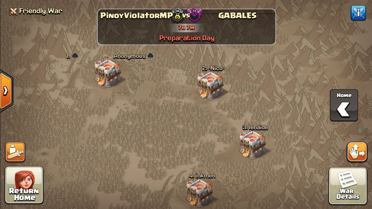 This is our Week 5 Matchup in CWL Season 4 Apex League. Best of luck and let's have fun <a href="/gabalescoc/">GABALES</a> 👊👊👊

<a href="/champwarleague/">Champions War League</a>
#CWL