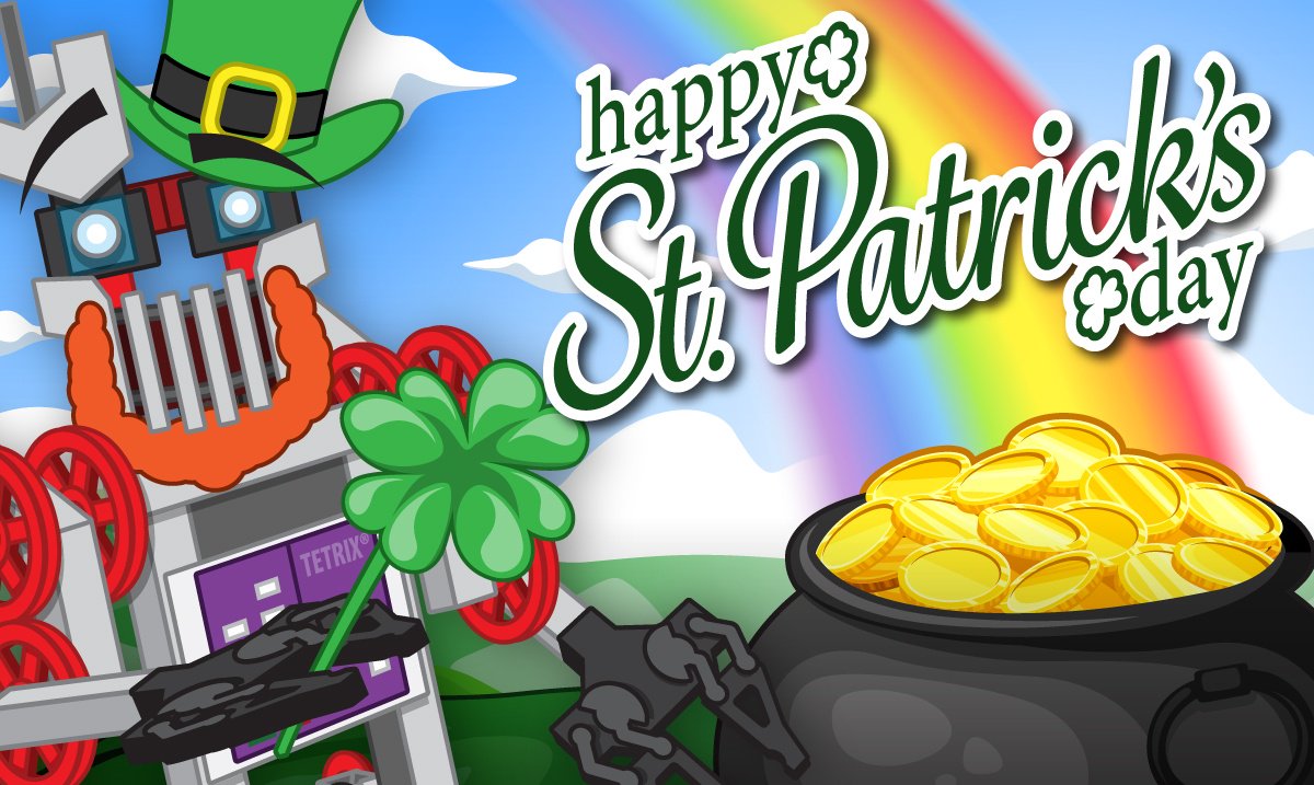 pitscoed's tweet photo. Leprechaun Frankee hopes the luck o' the Irish finds you today!
#StPatricksDay #FrankeeBot #TETRIXPRIME
ππ
@TETRIXRobotics https://t.co/7G06v5rcGh