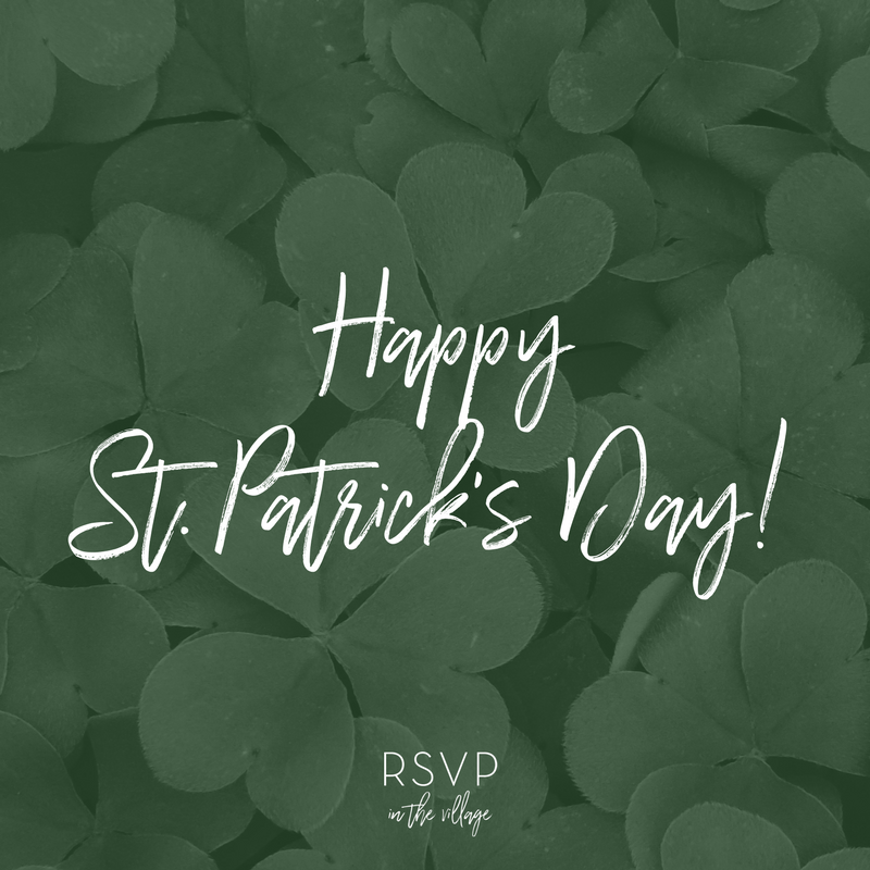 Happy St. Patrick's Day! Any brides out there saying 'I do' on this lucky day? #spring #march #kansascity #stpatricksday #love #wedding #bridetobe #kcweddings #weddings #kcmetro