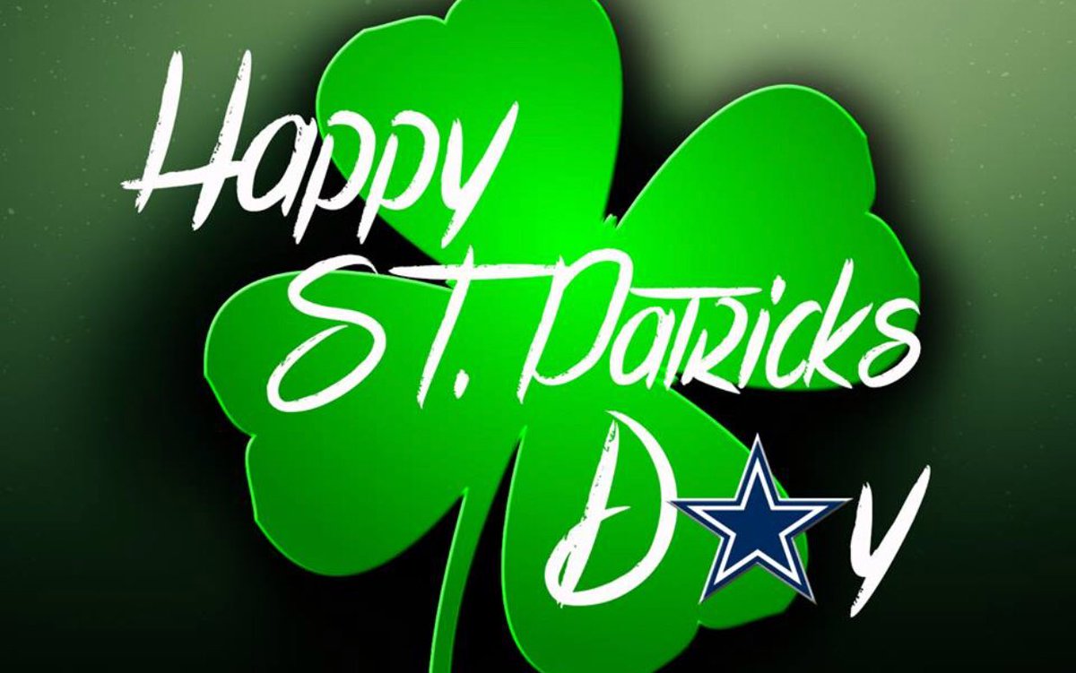 DemBoyz_News's tweet image. Happy Saint Patrick’s Day #CowboysNation!