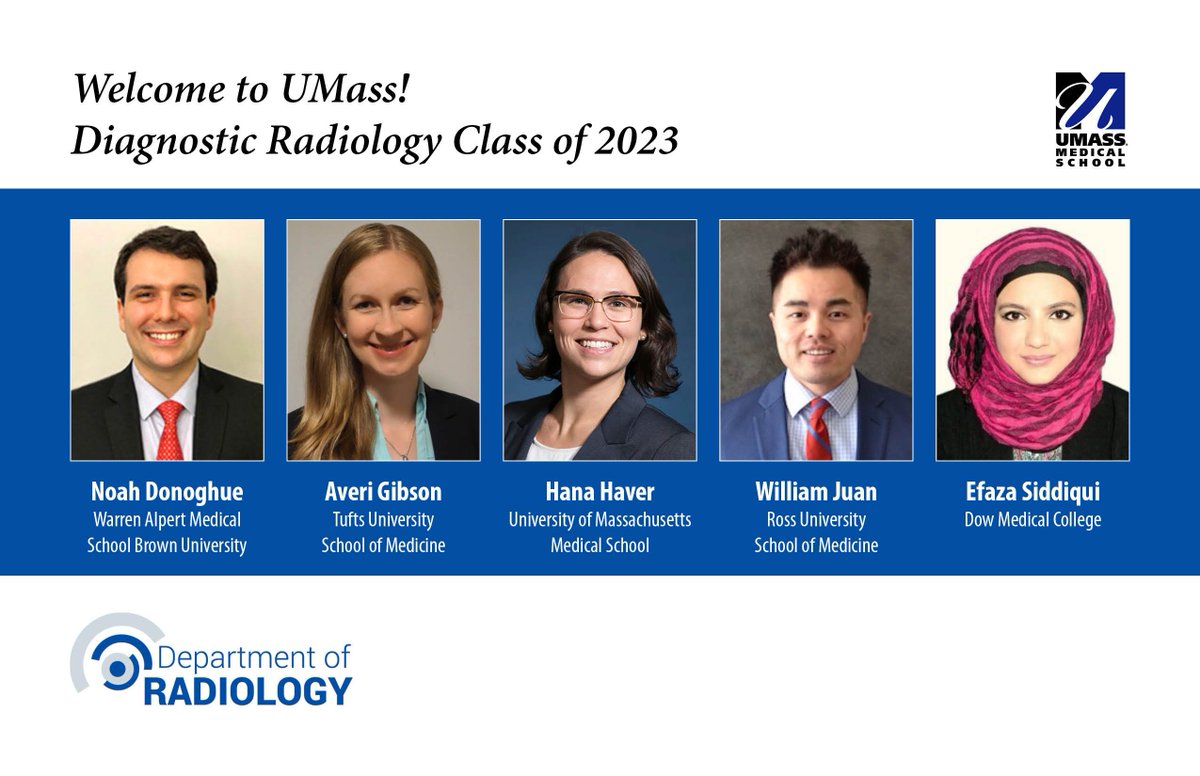 Welcome to UMass – Diagnostic Radiology Class of 2023! It was a great Match Day! #UMMSradiology #UMassMedicalMatch #RadiologyMatch #RadiologyResidency #UMassMedicalSchool #UmassMemorial