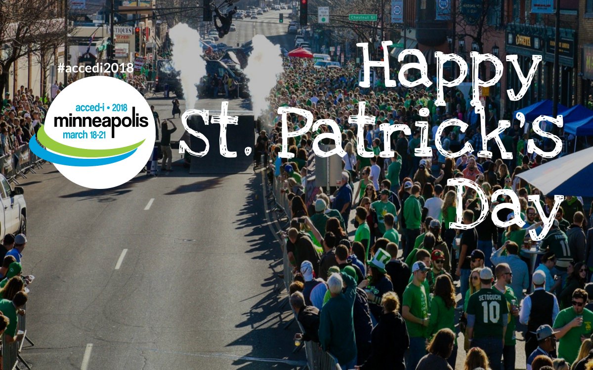 LinaLayiktez's tweet photo. You don't have to be Irish to get in on the fun of St. Patrick's Day. Put on your best green attire and celebrate the Irish way. Check out the website at https://t.co/i1DM4eKKeY…/2018-st-patricks-day-cel…/ #ACCEDI2018 https://t.co/OrZFsYWtSb