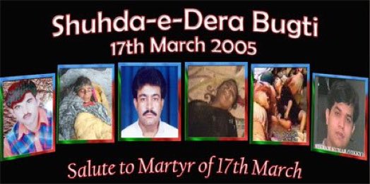 Martyrs of #DeraBugti #17thMarchMassacre @TimesNow @republic