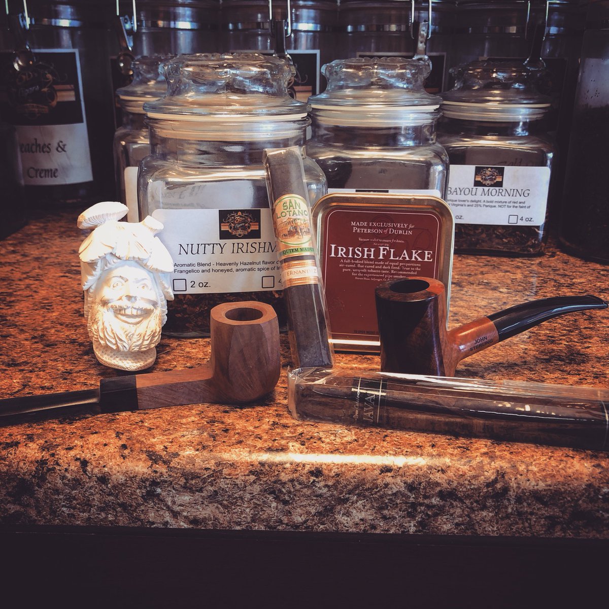 3DsCigars's tweet photo. Looking to #celebrate #stpatricksday? We got the #cigars and #pipes you want! Come down sit a spell and reminisce about the #oldcountry! #irelandiscalling #cigarlife #cigarlifestyle #pipelife #pipelifestyle https://t.co/139IznKOEz