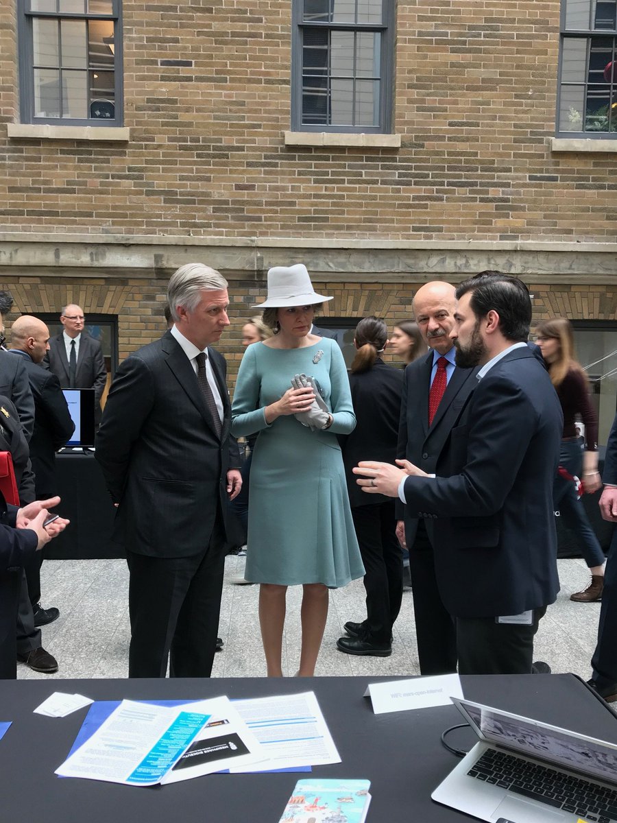 Our very own Director of Advancement, Lee Bowman, pitched Mediphage's msDNA to the  Belgian Royal Family last week and received a positive response from the queen with our work!