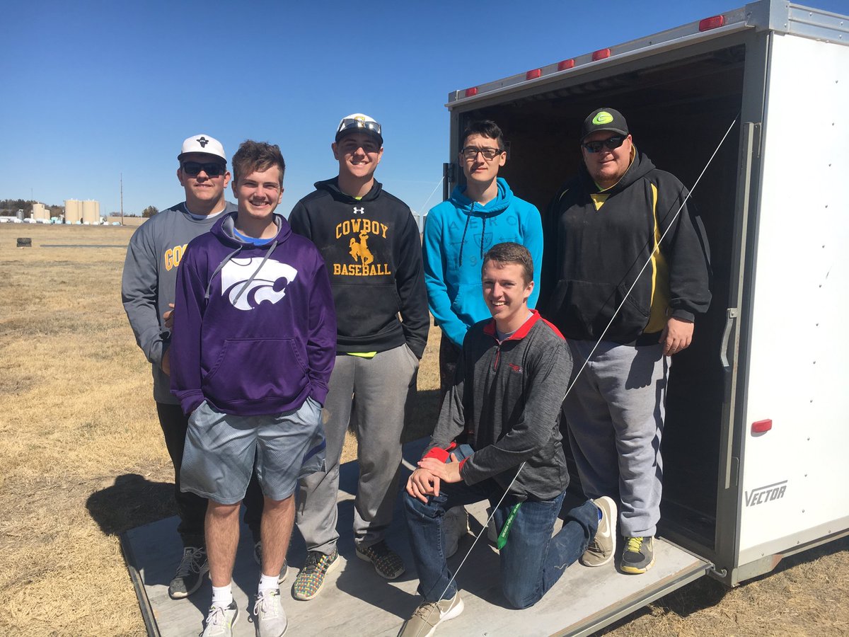 Thanks to these young men and Coach Topliff for helping clean out and haul treasures to Homestead Real Estate auction lot.